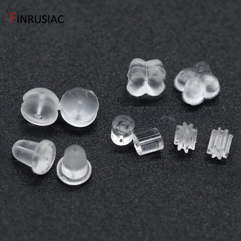 20pcs Wholesale 14K Gold Plated Earring Backs Findings Earring Clutch Accessories For Jewelry Making