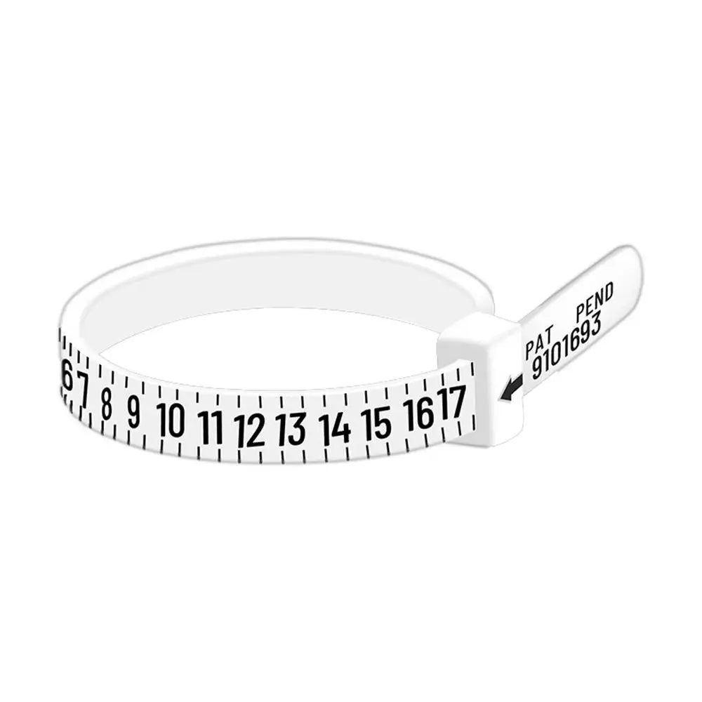 Ring Ruler Measurer Finger Coil Ring Sizing Tool UK Size US Size Measurements Ring Sizer Accessory Insert Guard Tightener Tools