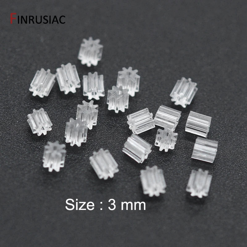 20pcs Wholesale 14K Gold Plated Earring Backs Findings Earring Clutch Accessories For Jewelry Making