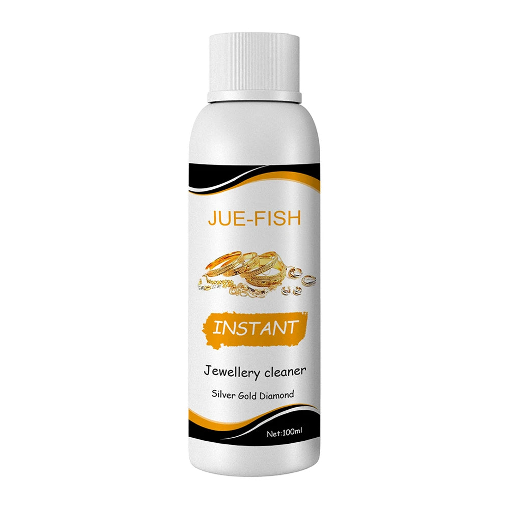 Jewelry Cleaner for Ultrasonic Machine Cleaning Solution Tarnish Remover Stain-free Smooth Diamonds Gold Jewelry Clean Spray