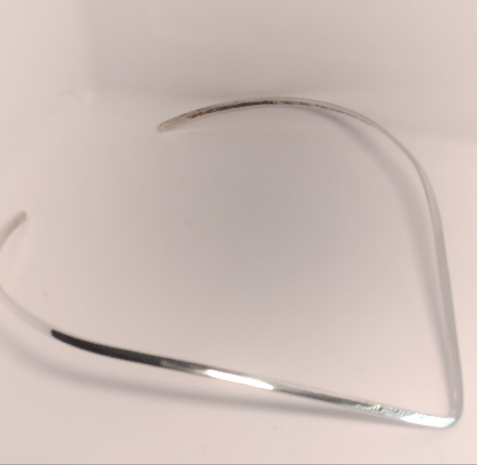 Sterling Silver V Necklace