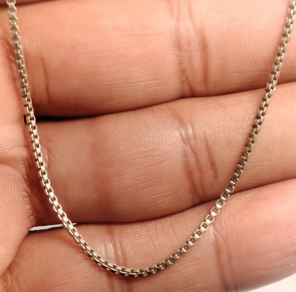 Sterling Silver Box chain