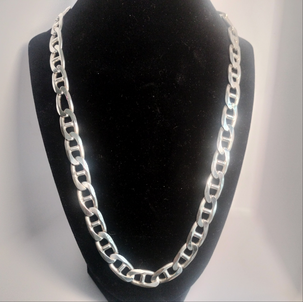 Sterling Silver Gucci Necklace