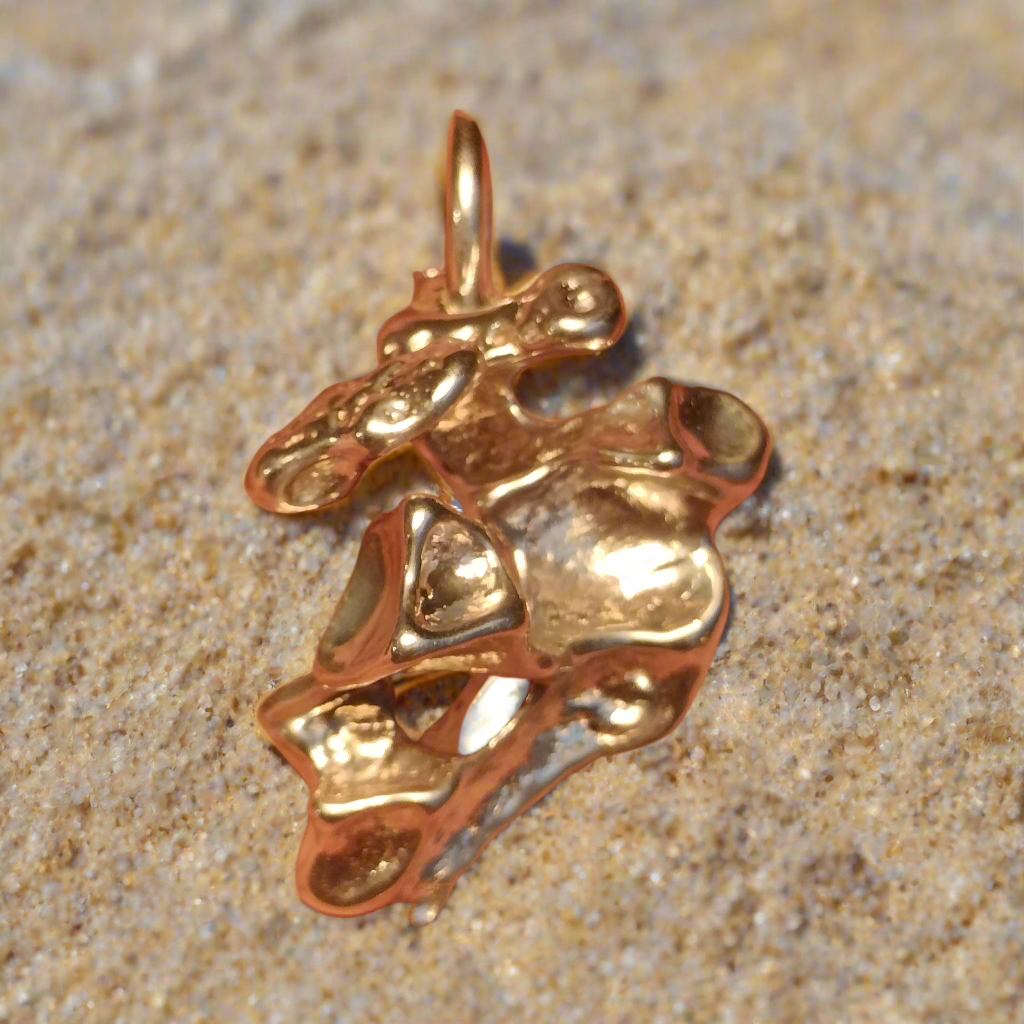 Sterling Silver Freeform Pendant