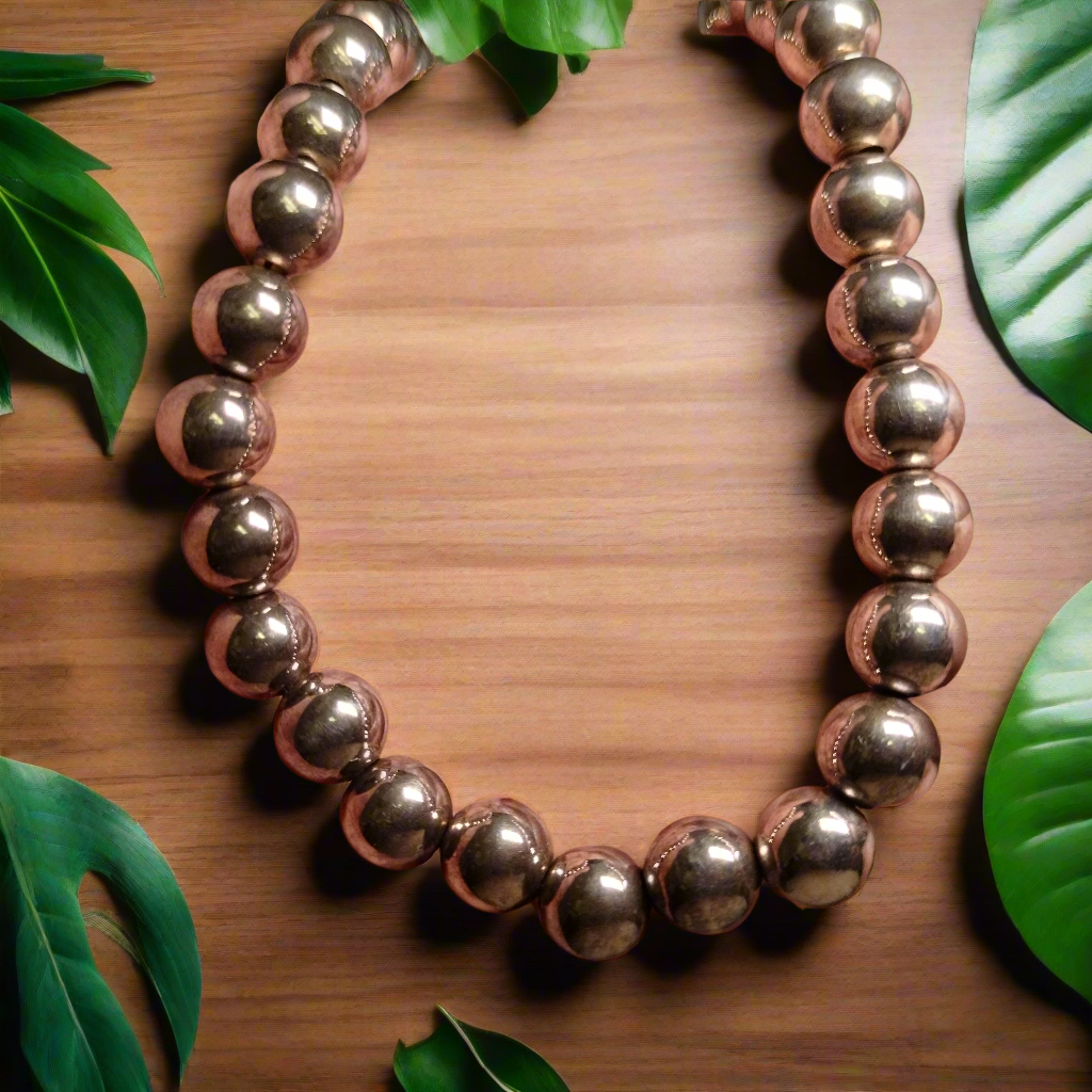 Sterling Silver Beaded Necklace