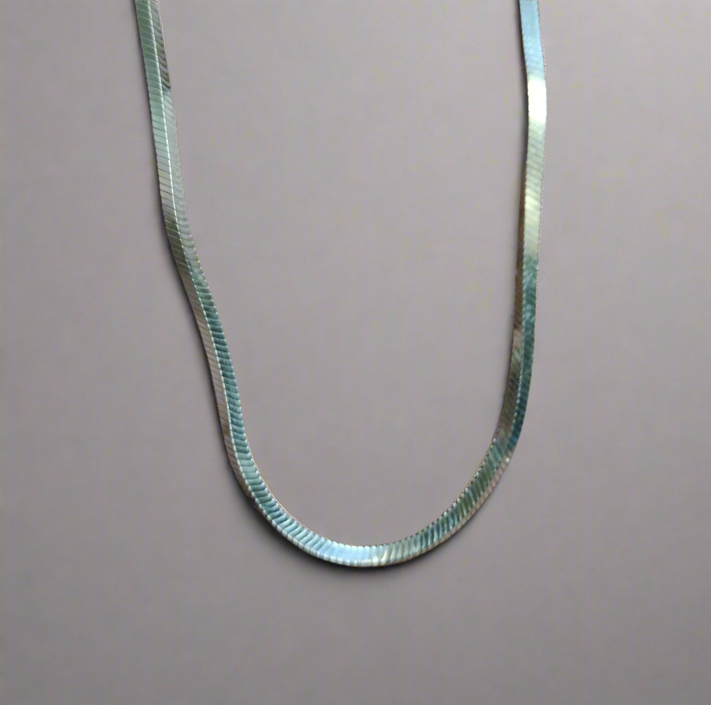 Sterling Silver Square Snake Chain
