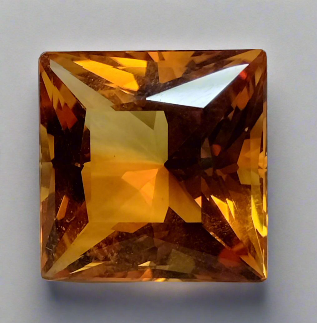 20.52 Carat Citrine Gemstone