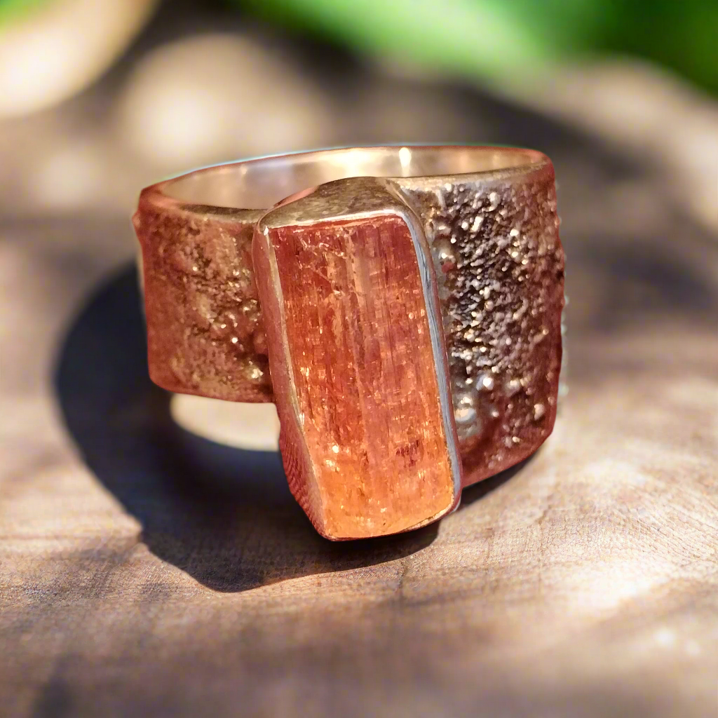 Sterling Silver Imperial Topaz ring