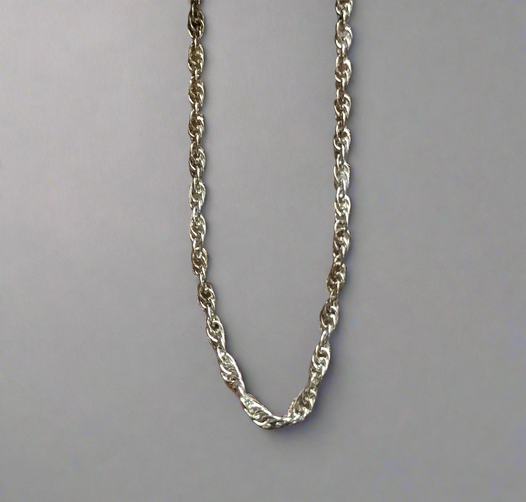 Sterling Silver Rope Chain