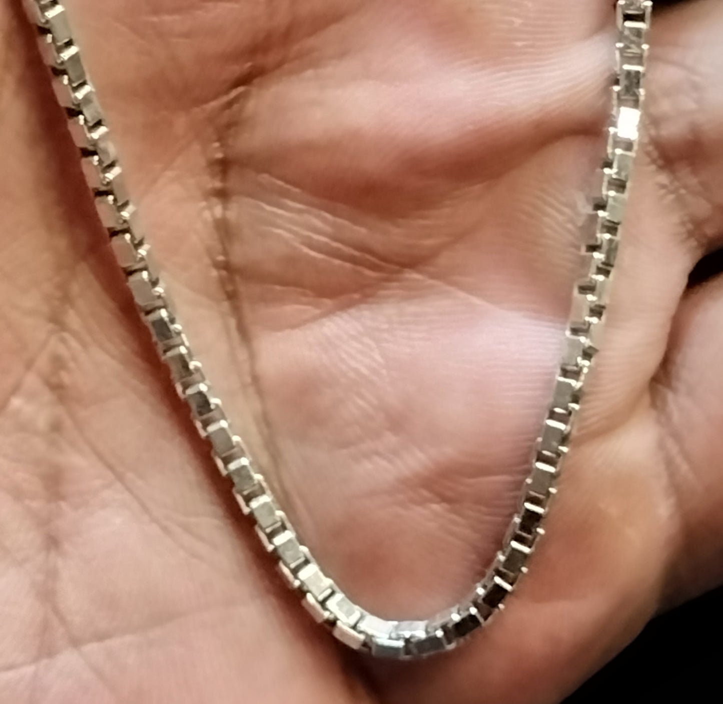 Sterling Silver Box Chain