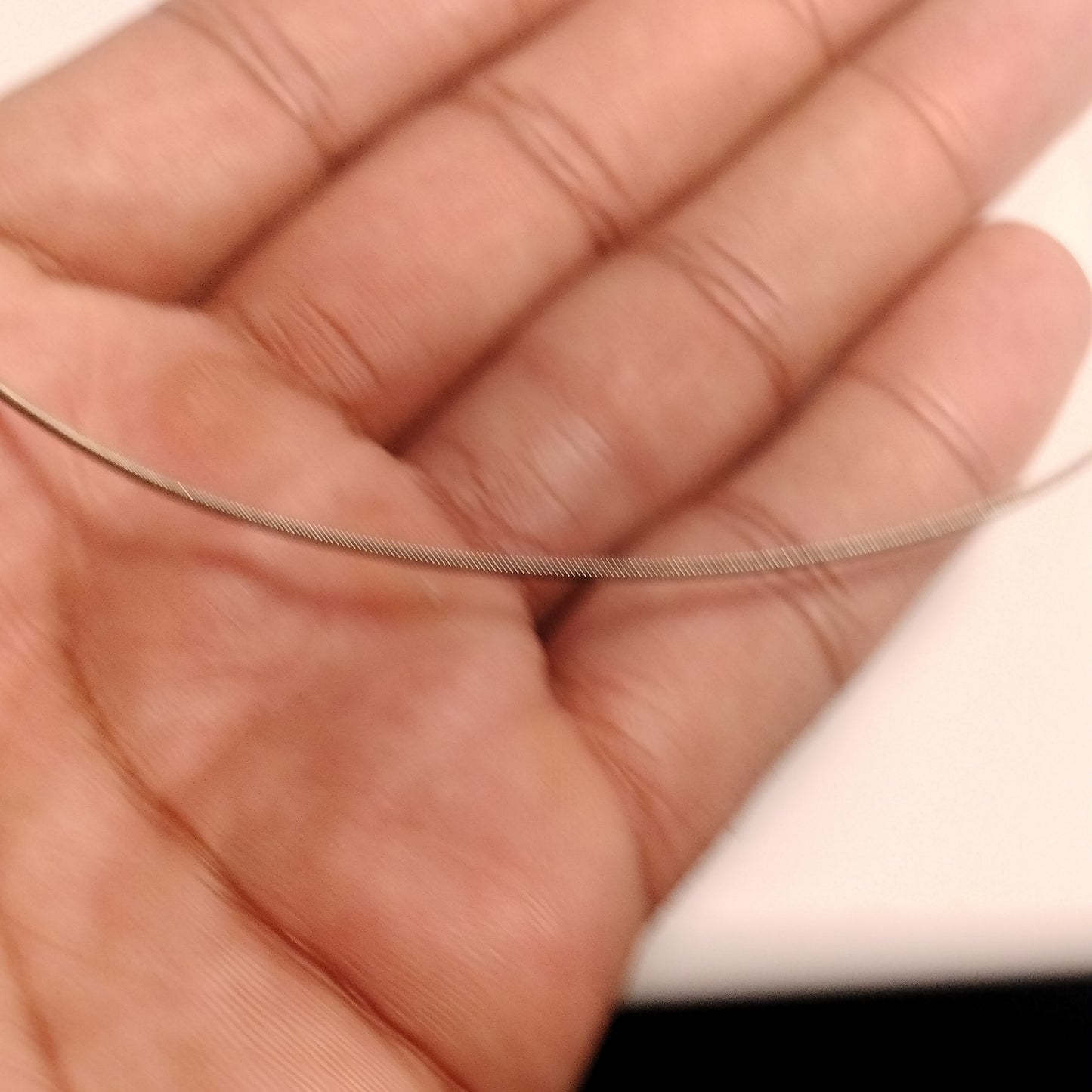 Sterling Silver Spring Cable Necklace