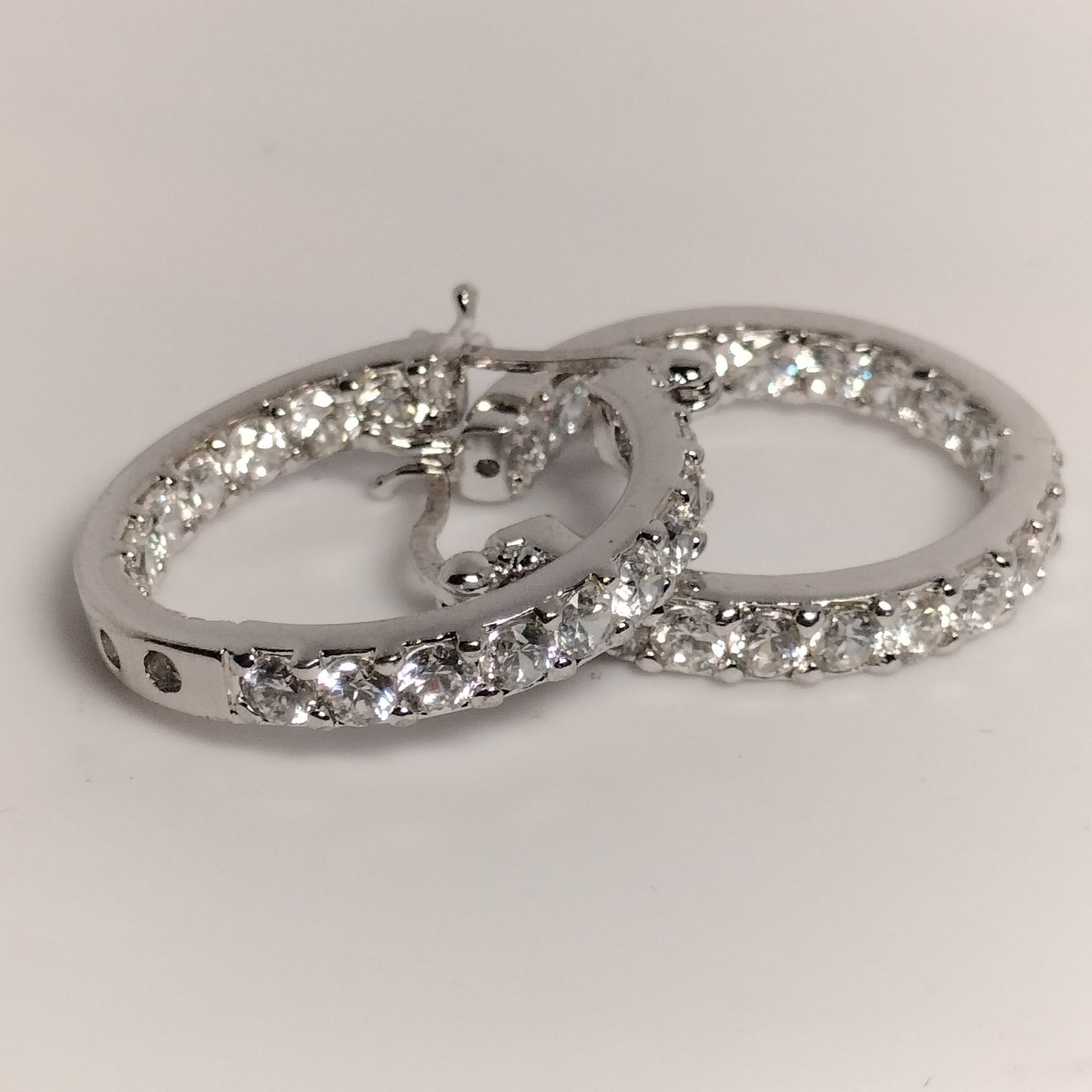 Sterling Silver Cubic Zirconia Earrings
