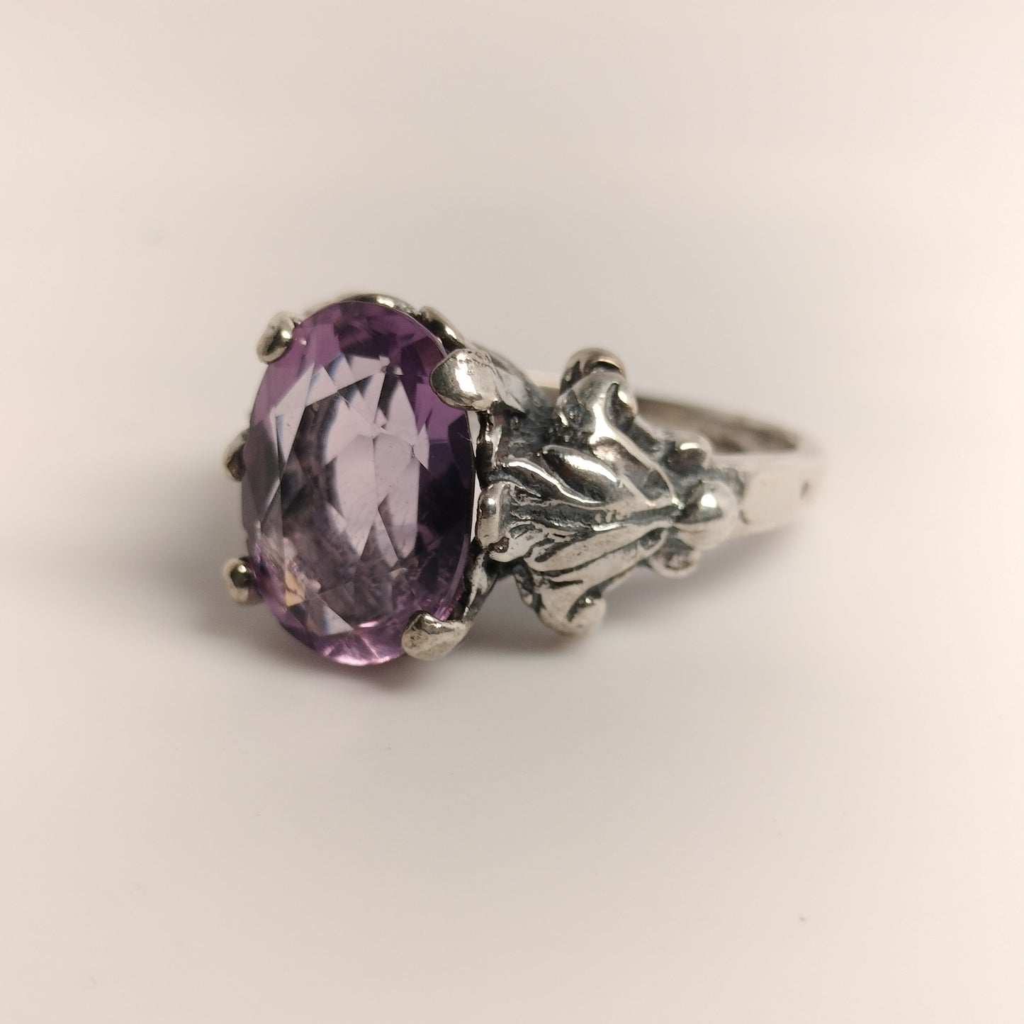 Sterling Silver Amethyst Ring