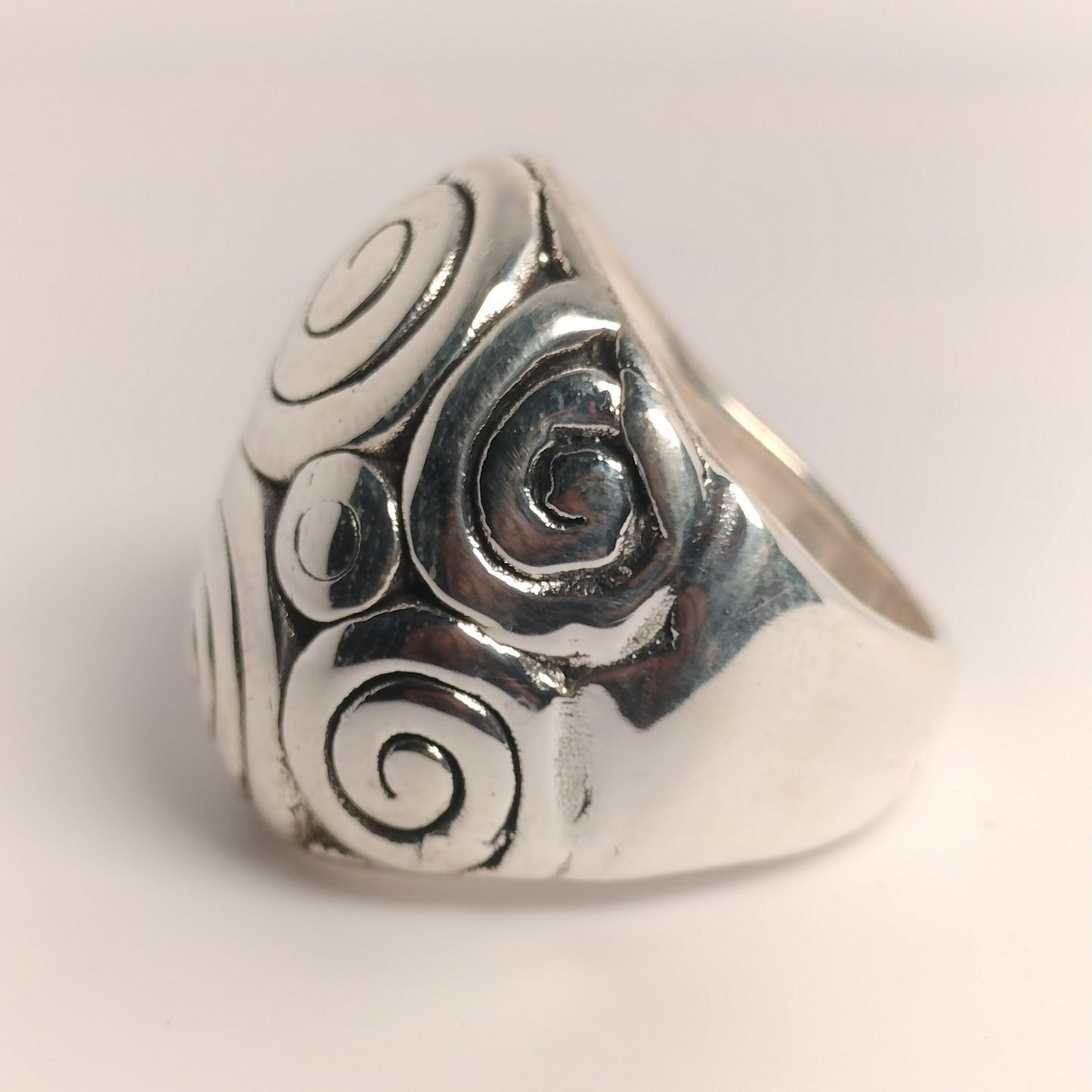 Sterling Silver Dome Ring