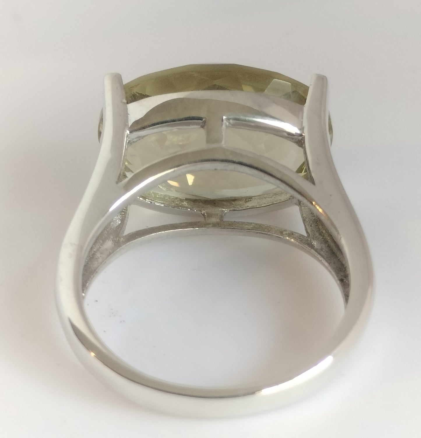 Sterling Silver Lemon Quartz Ring