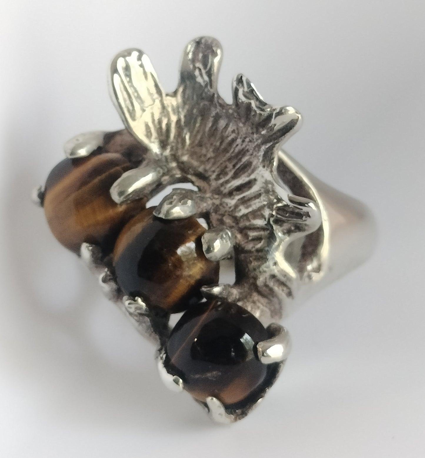 Sterling Silver Tigereye Ring