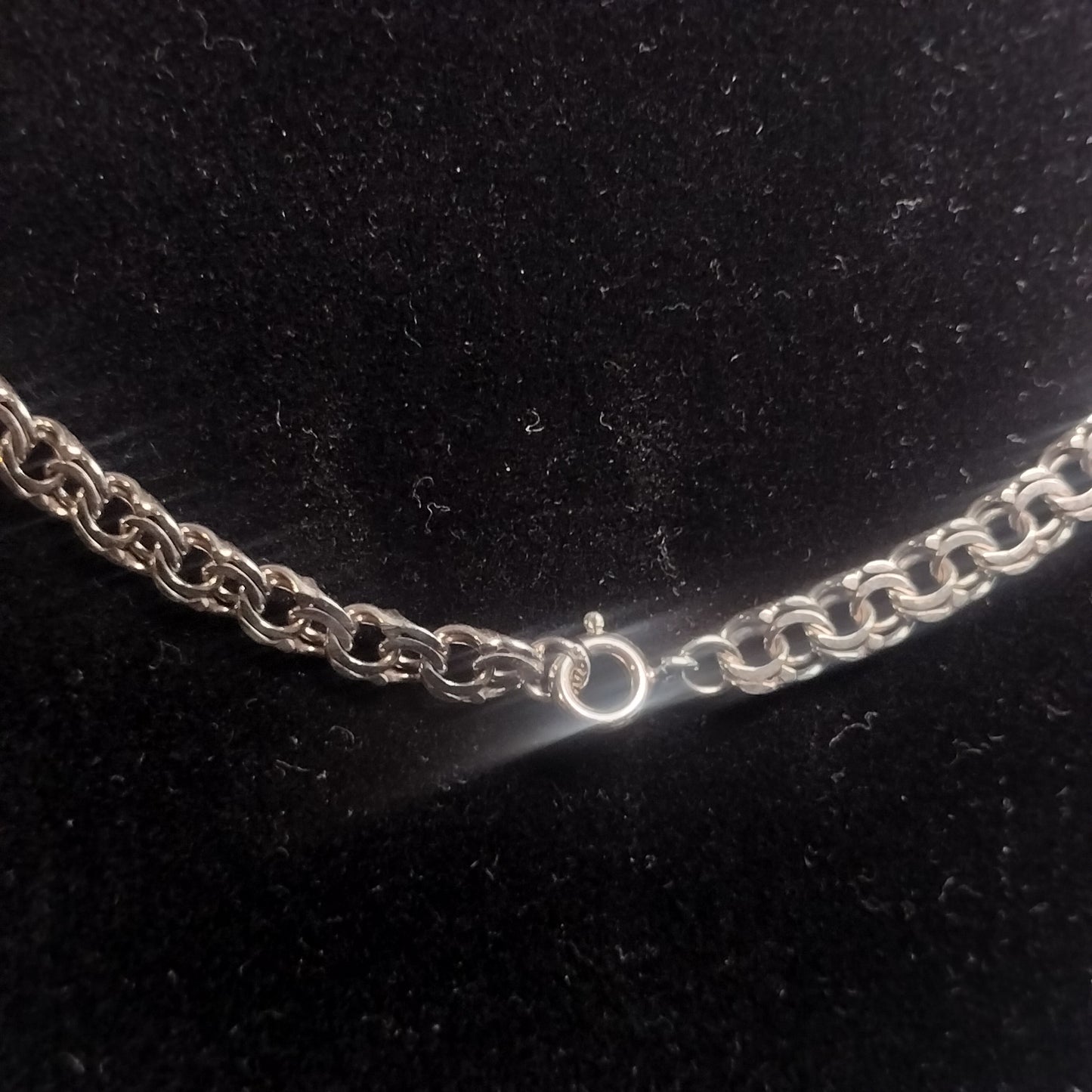 Sterling Silver Beaded Necklace