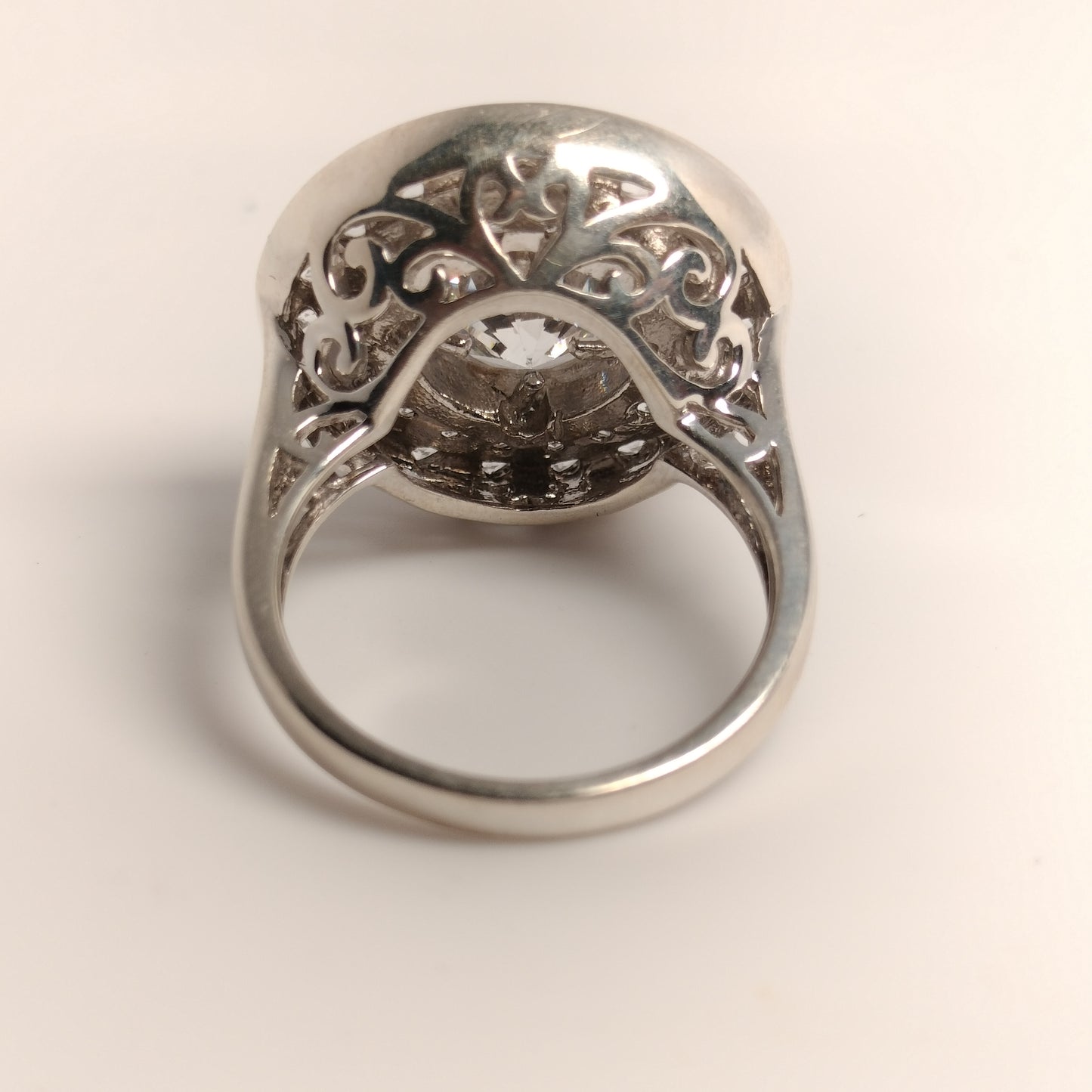 Sterling Silver Cubic Zirconia Ring