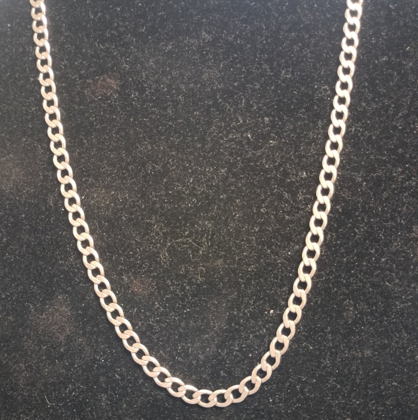 Sterling Silver Curb Link Necklace