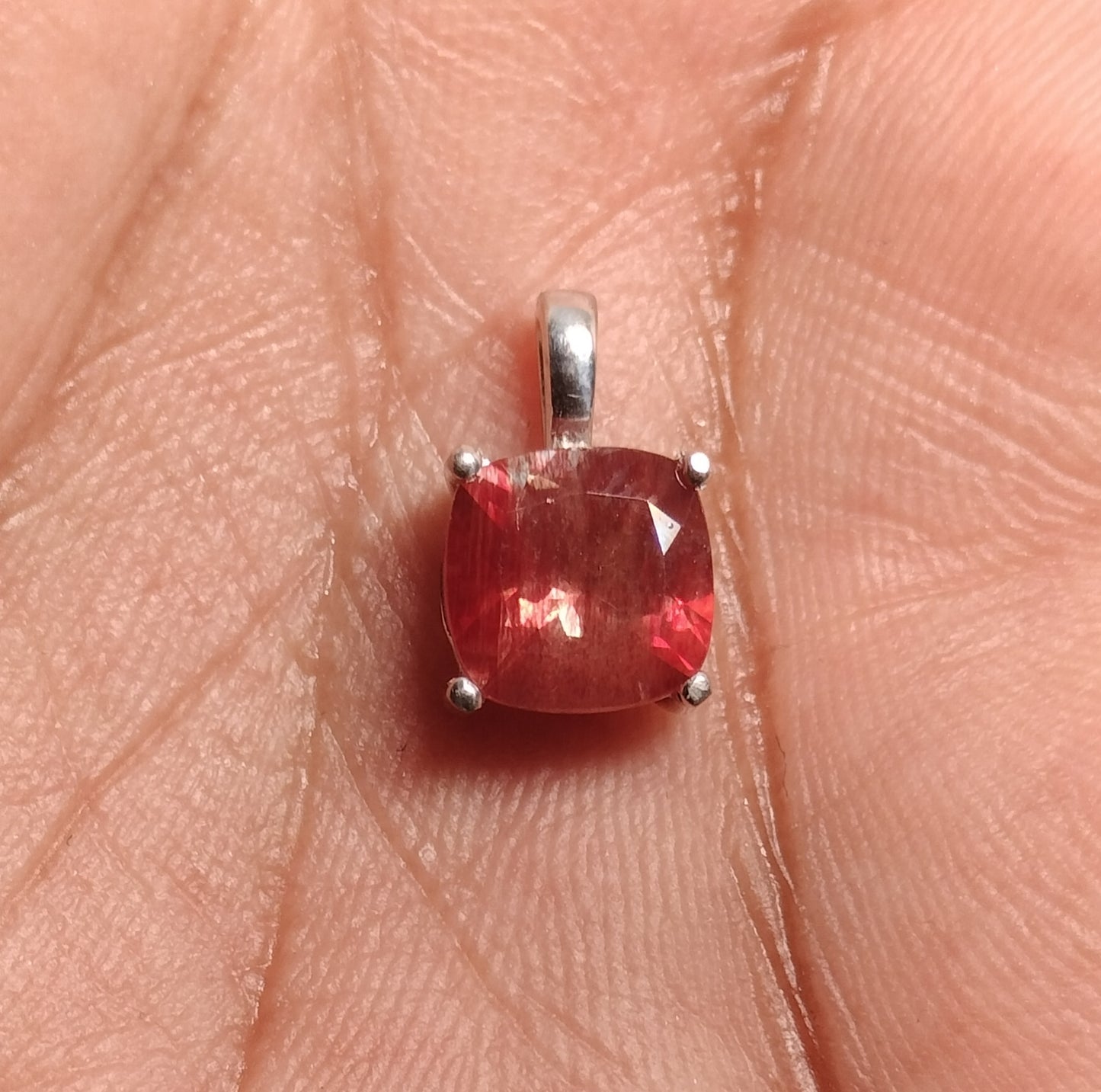 Sterling Silver Andesine Pendant