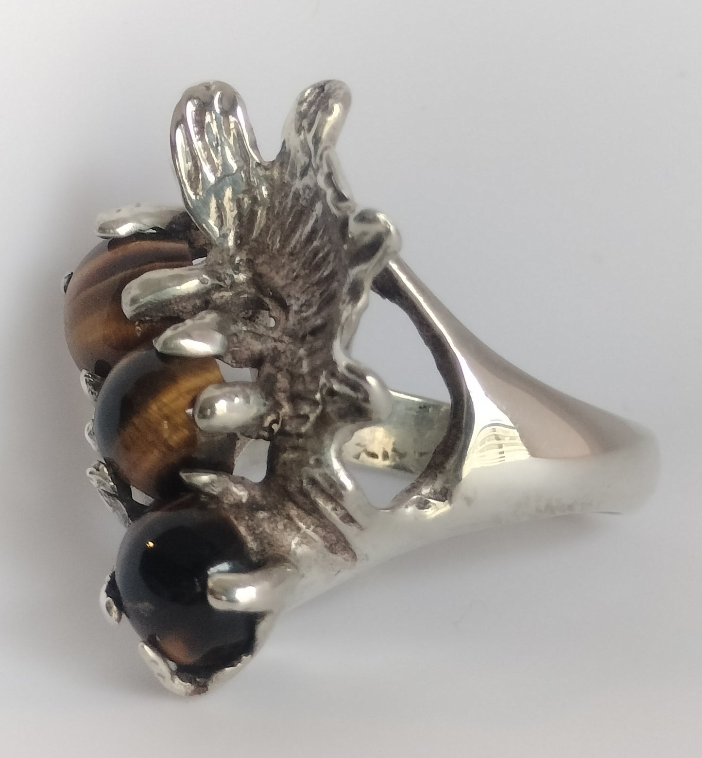 Sterling Silver Tigereye Ring