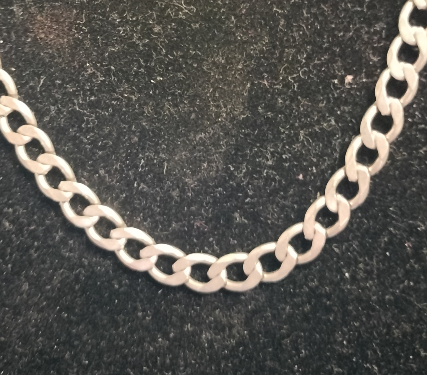 Sterling Silver Curb Link Necklace