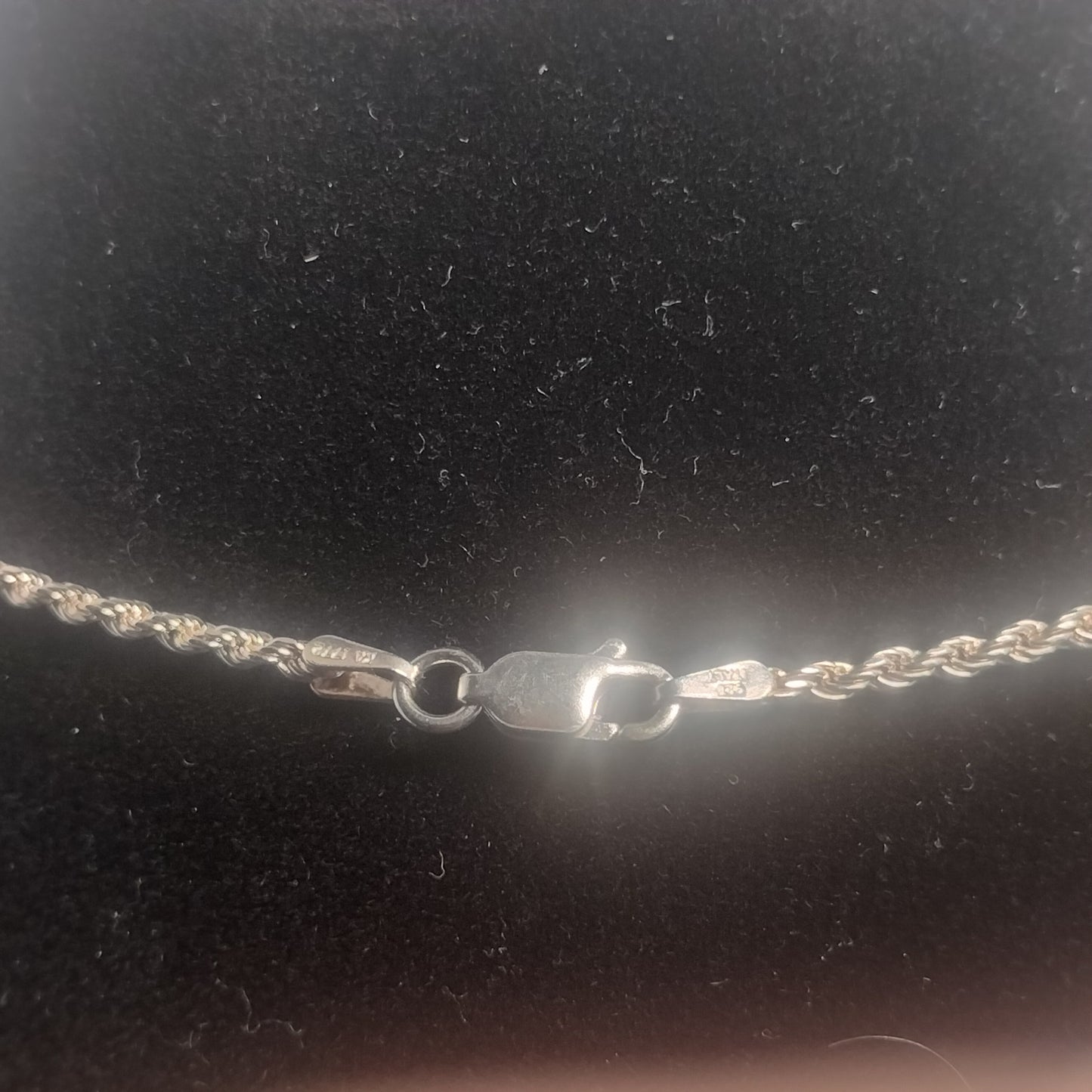 Sterling Silver Amethyst Pendant and Chain