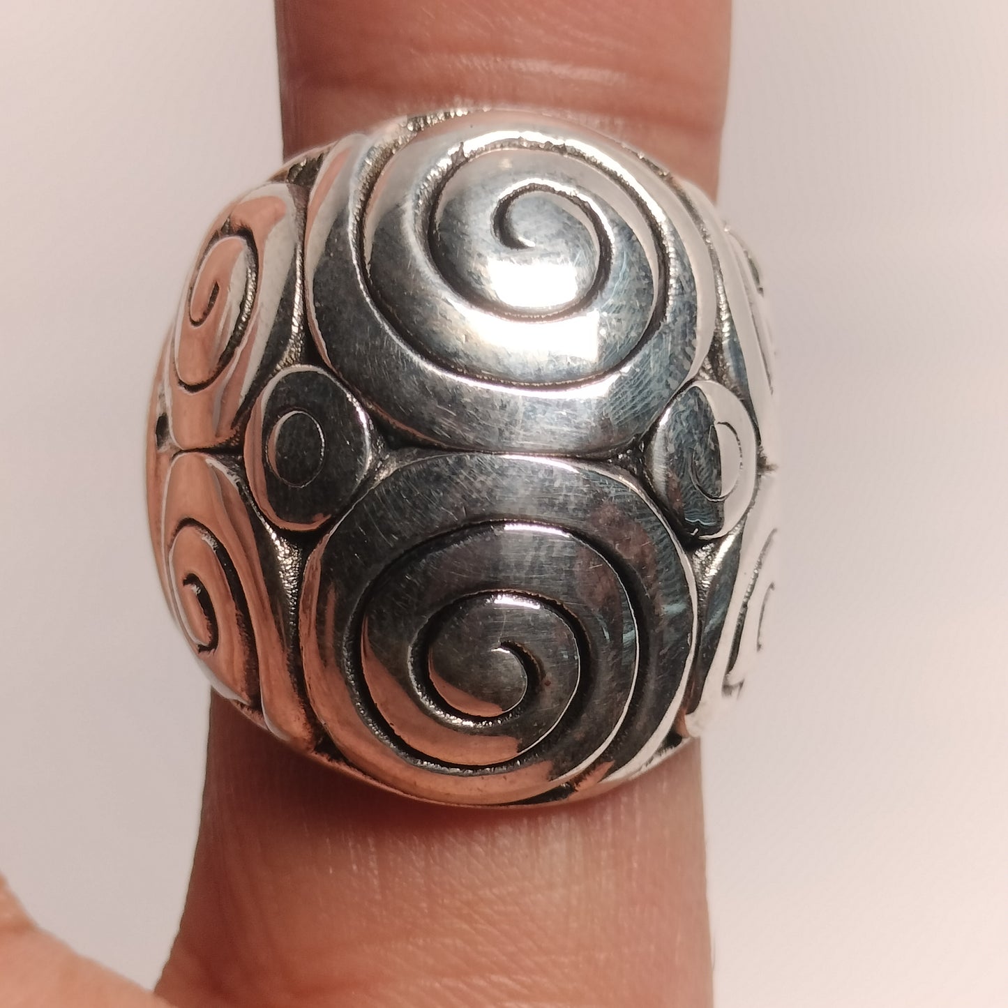 Sterling Silver Dome Ring