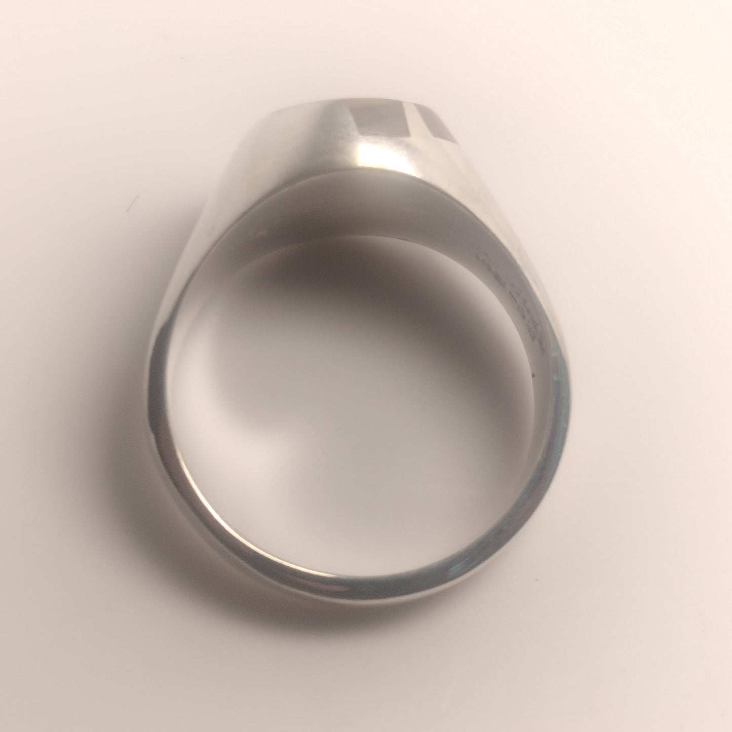 Sterling Silver Mother Of Pearl Ring