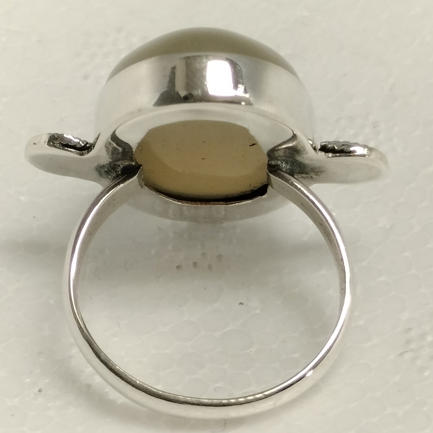 Sterling Silver Agate Ring