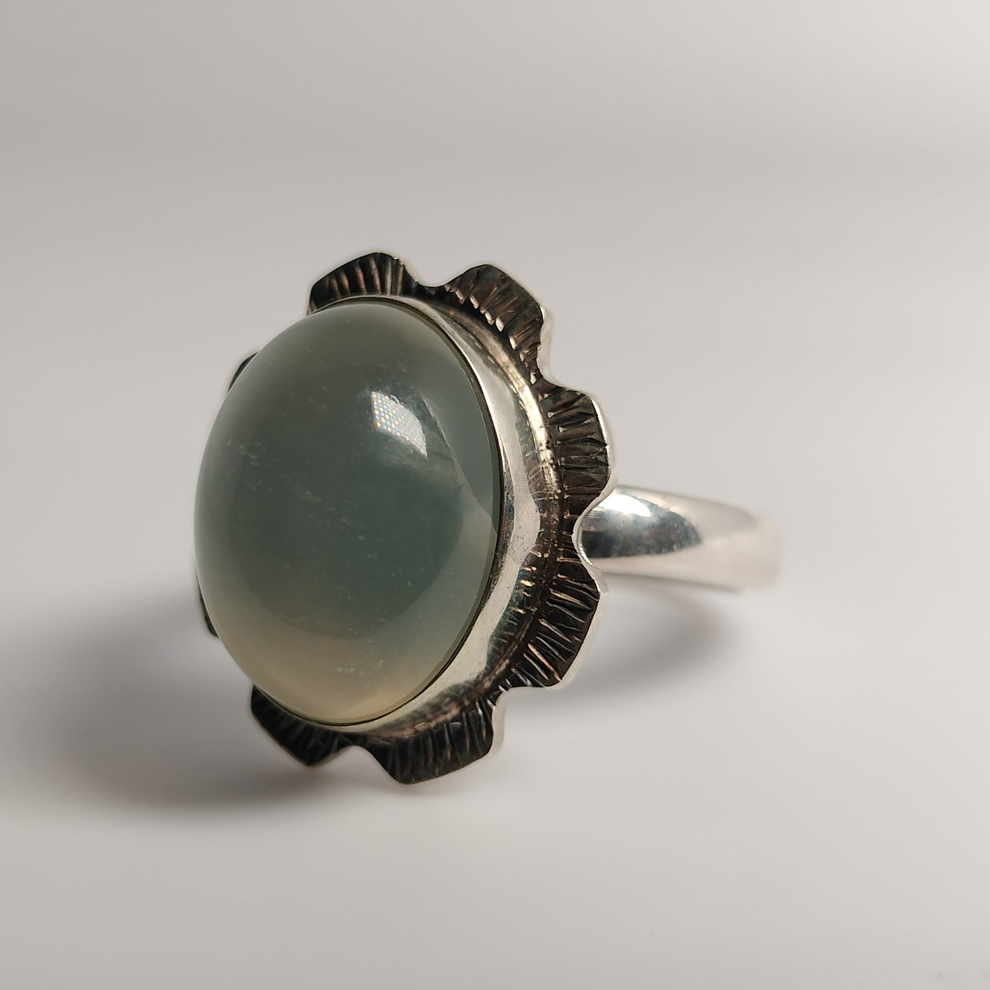 Sterling Silver Moonstone Ring