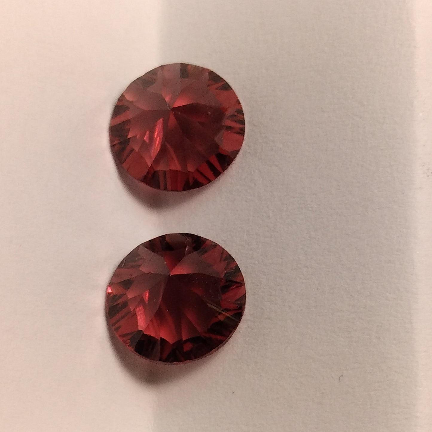 3.76 Carat Natural Garnet Gemstone Matched Pair