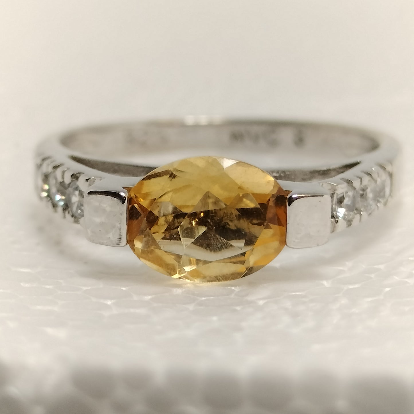 Sterling Silver Cubic Zirconia Ring