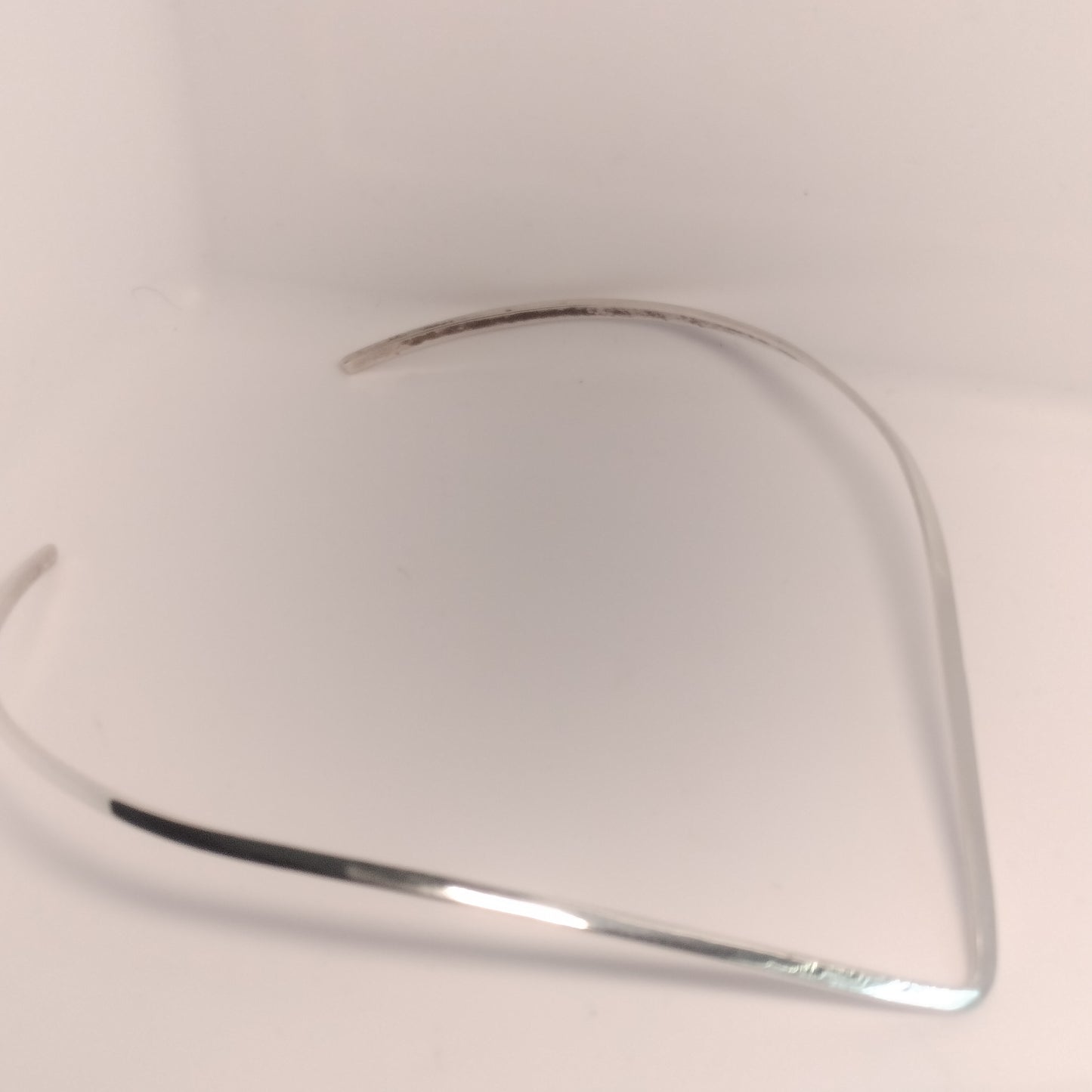 Sterling Silver V Necklace