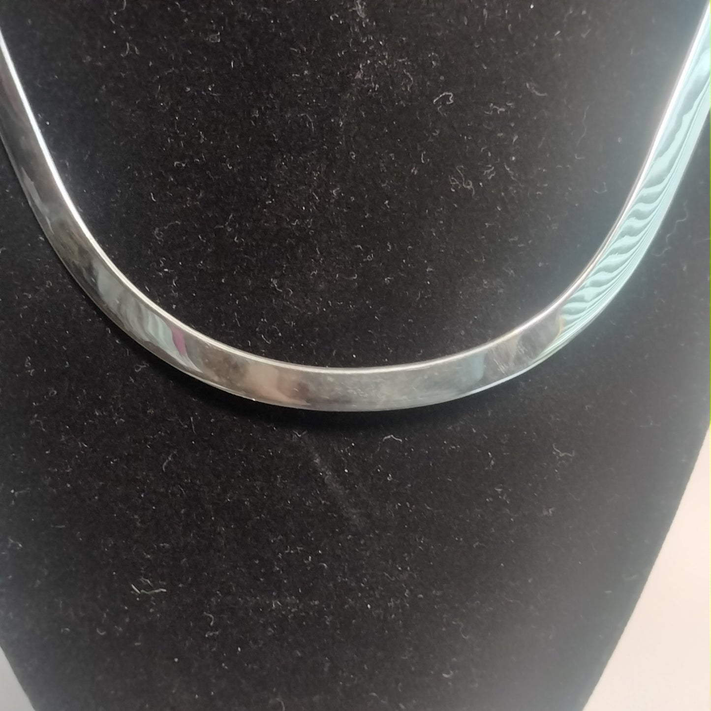 Sterling Silver Cuff Necklace