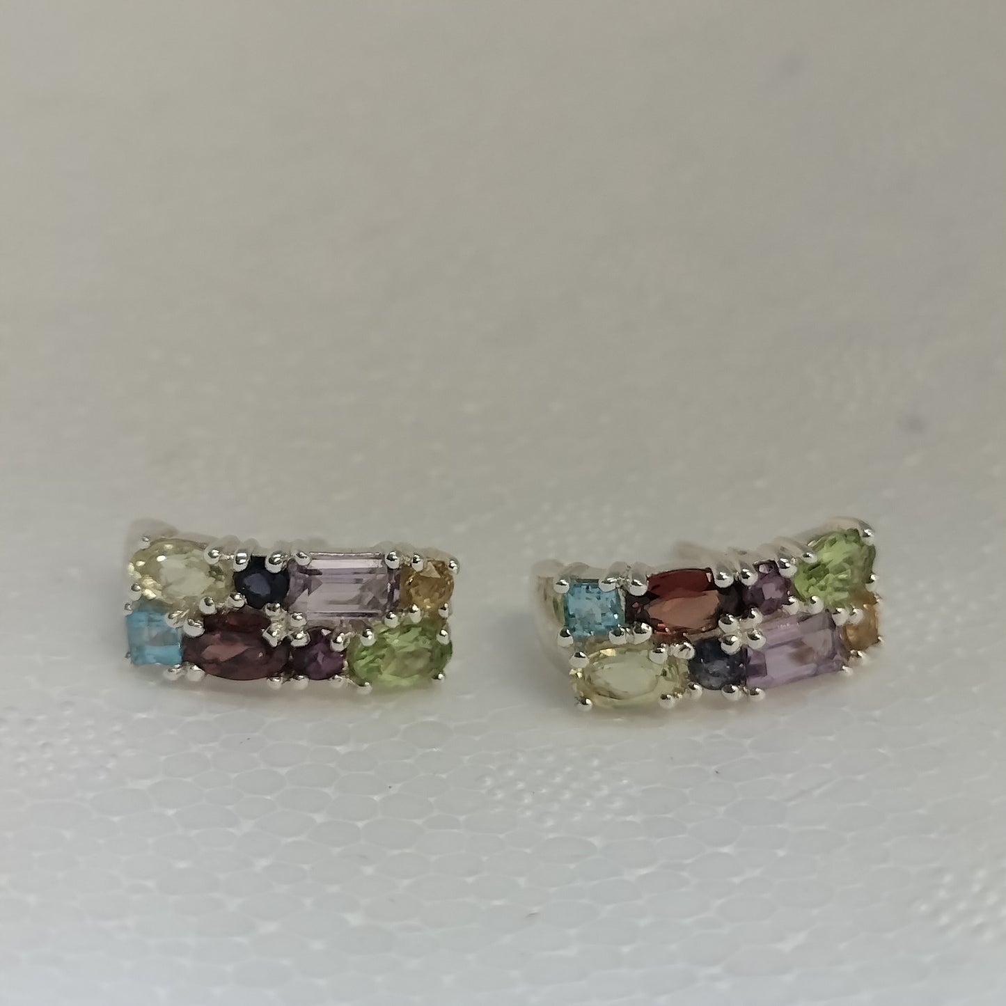 Sterling Silver Assorted Gemstone Earrings