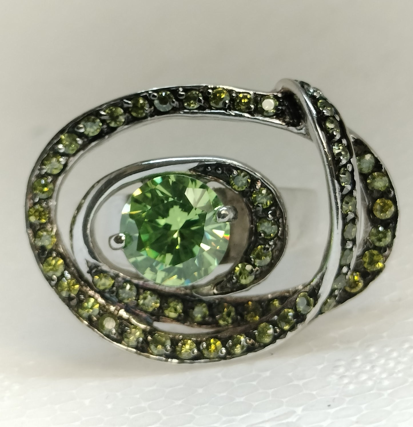 Sterling Silver Cubic Zirconia Ring