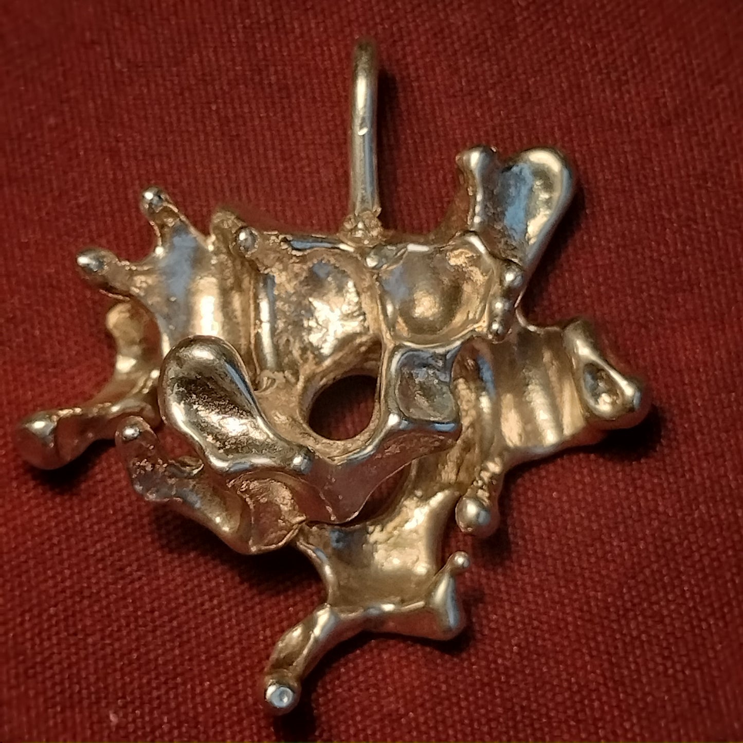 Sterling Silver Freeform Pendant
