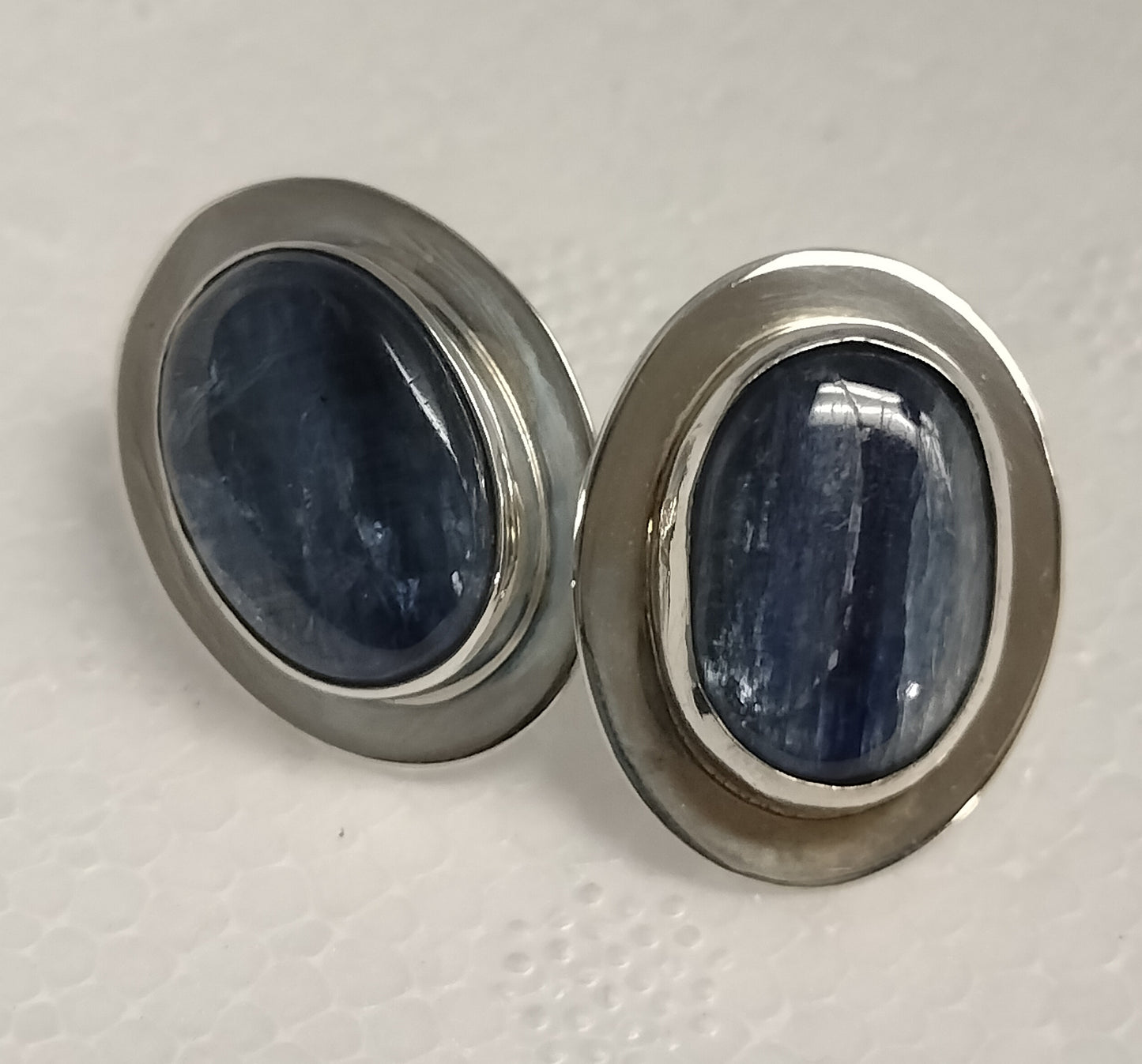 Sterling Silver Kyanite Earrings