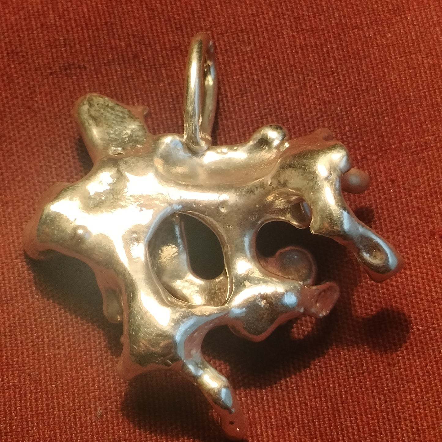 Sterling Silver Freeform Pendant
