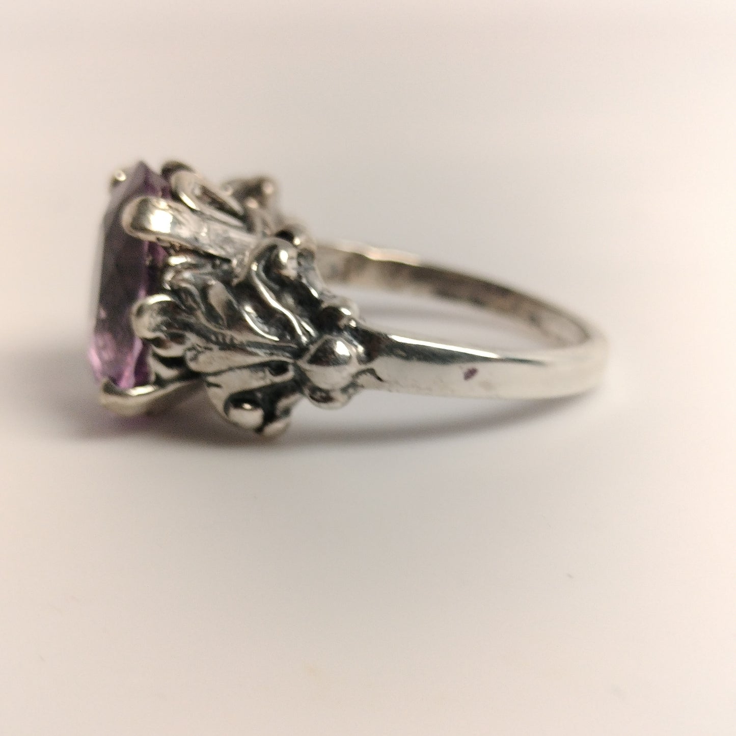Sterling Silver Amethyst Ring
