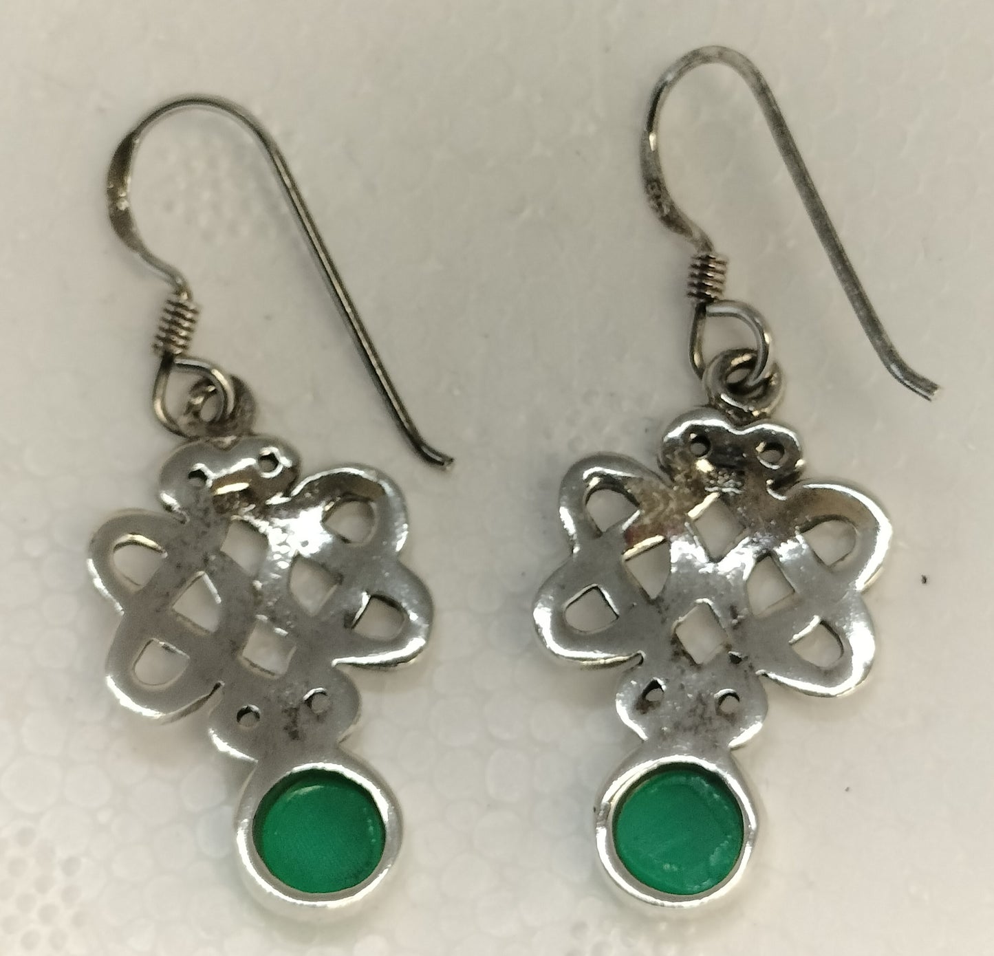 Sterling Silver and Resin Earrings