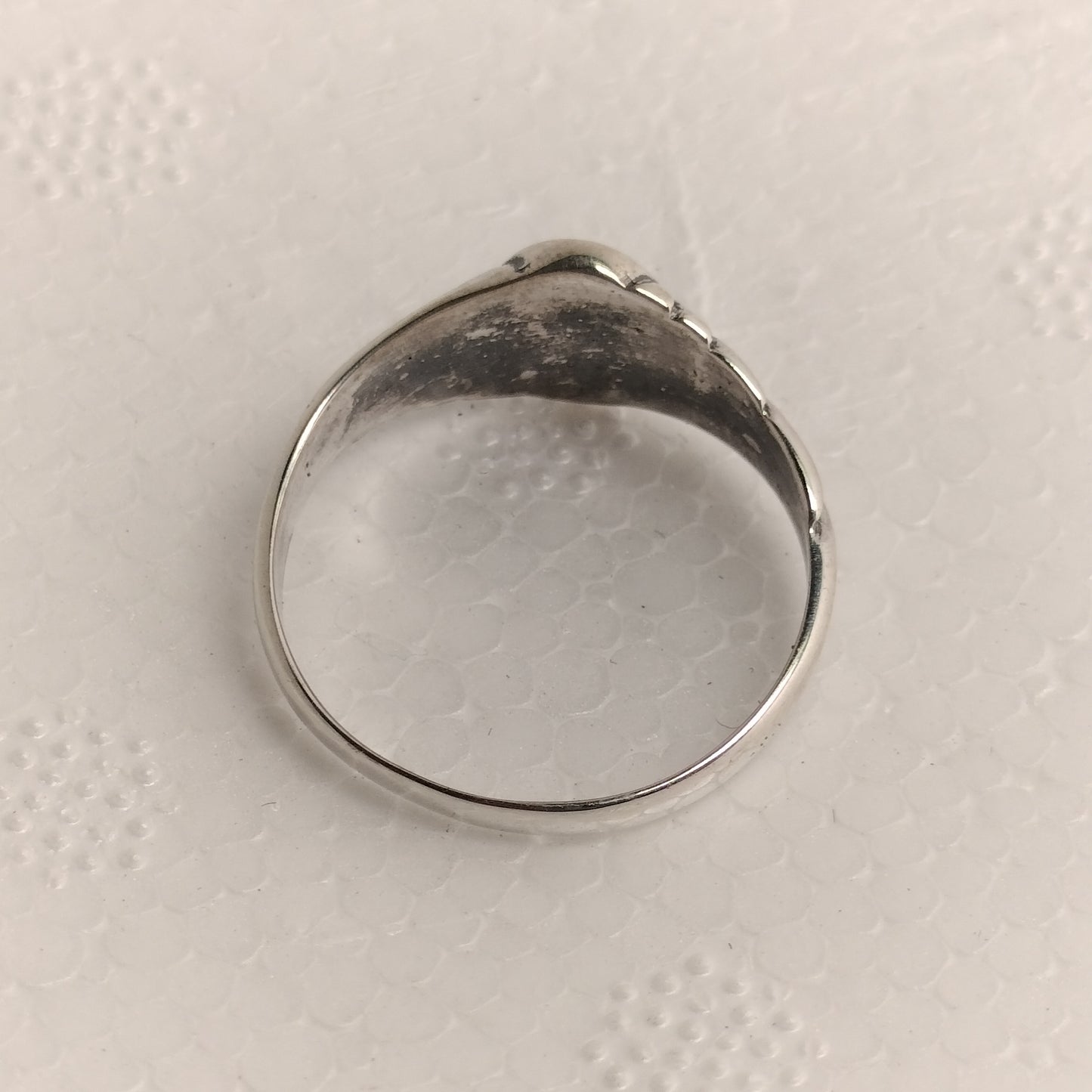 Sterling Silver Mother Of Pearl Ring