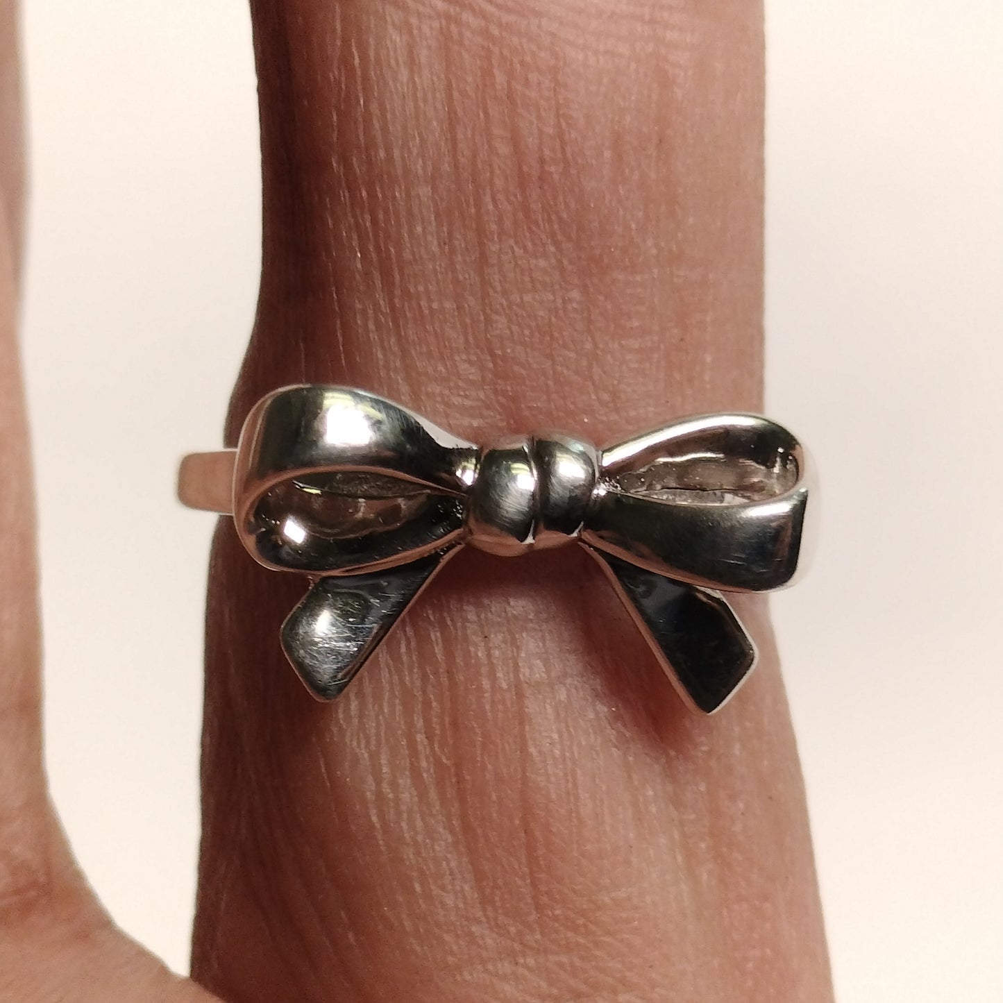 Sterling Silver Bow Ring
