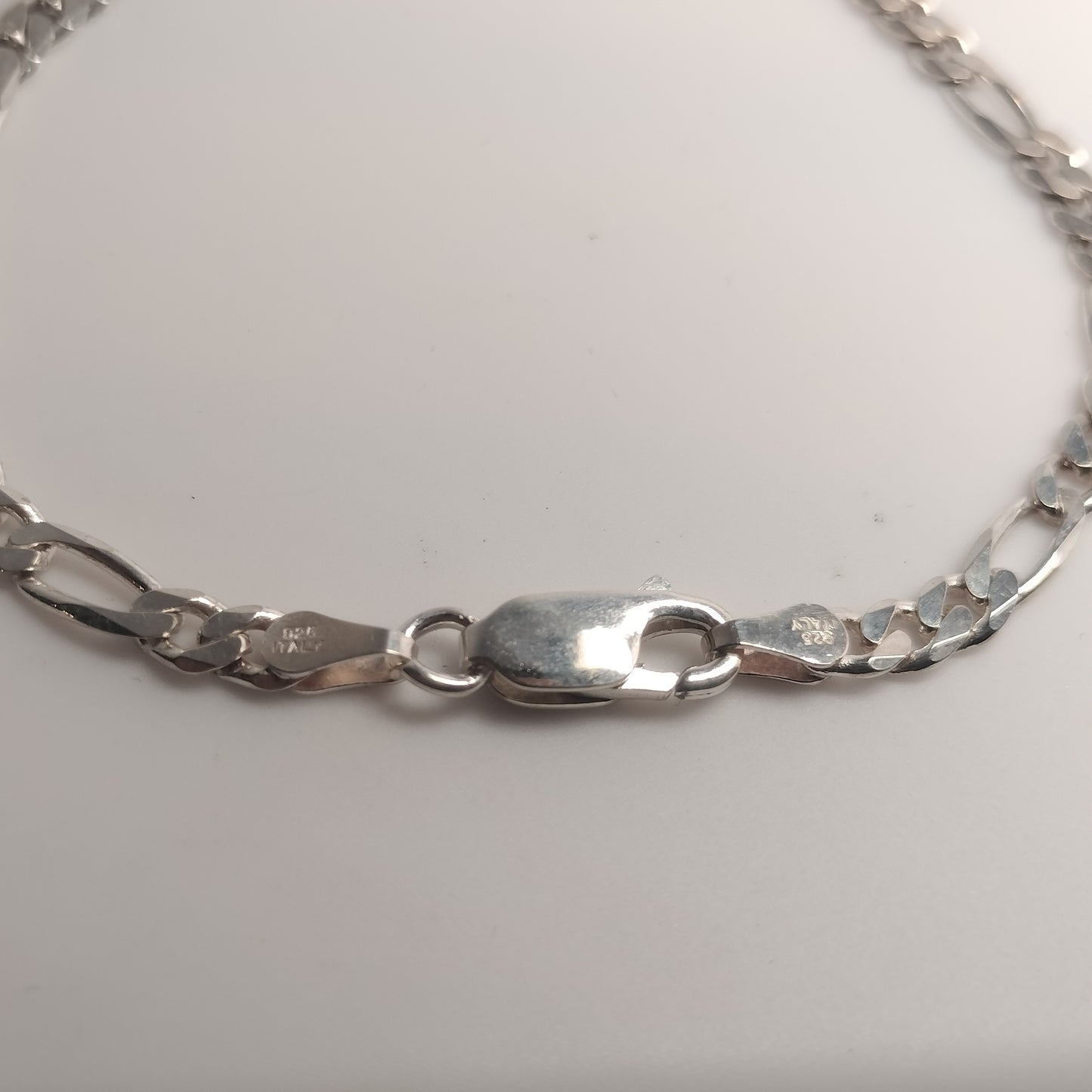 Sterling Silver Figaro Bracelet
