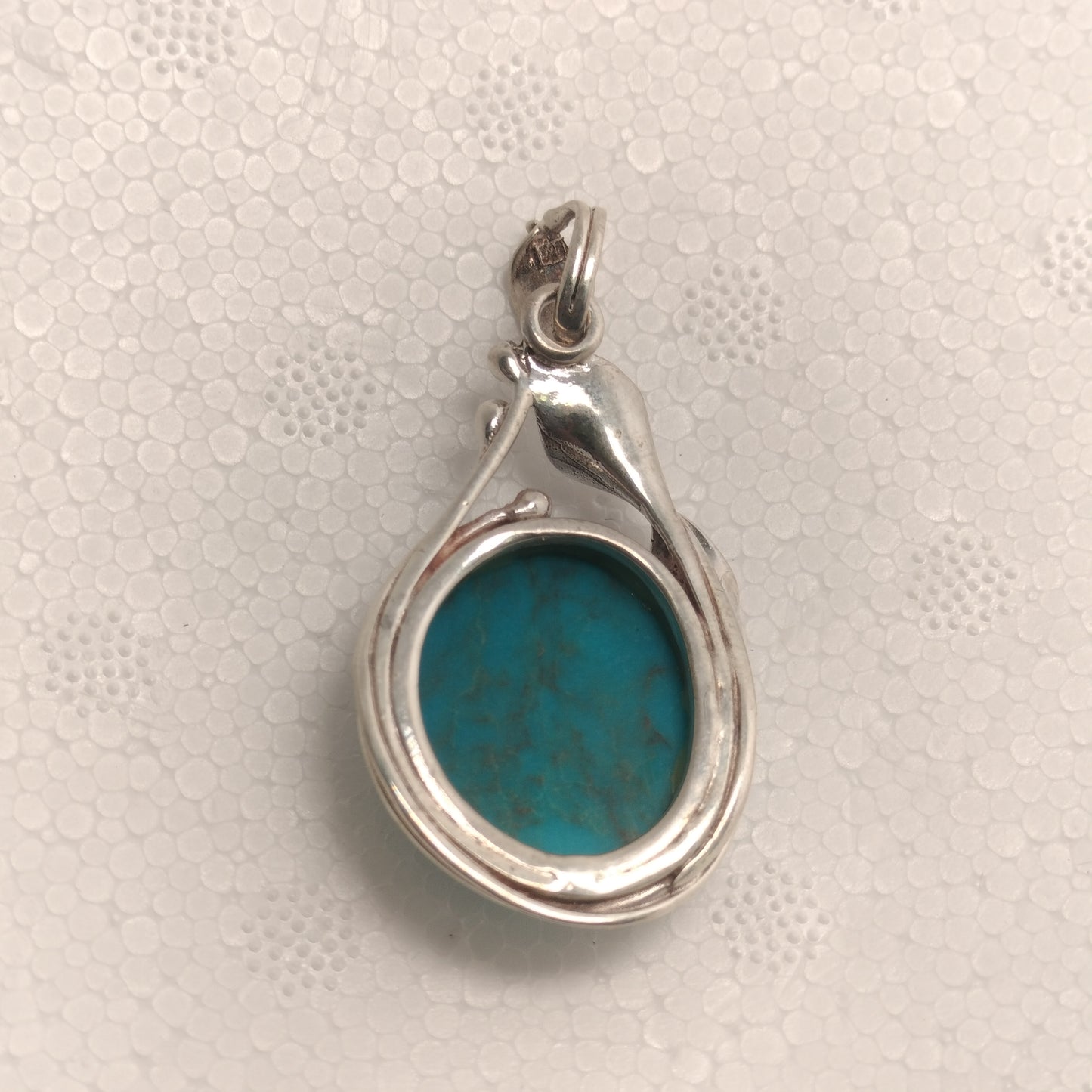 Sterling Silver Turquoise Pendant