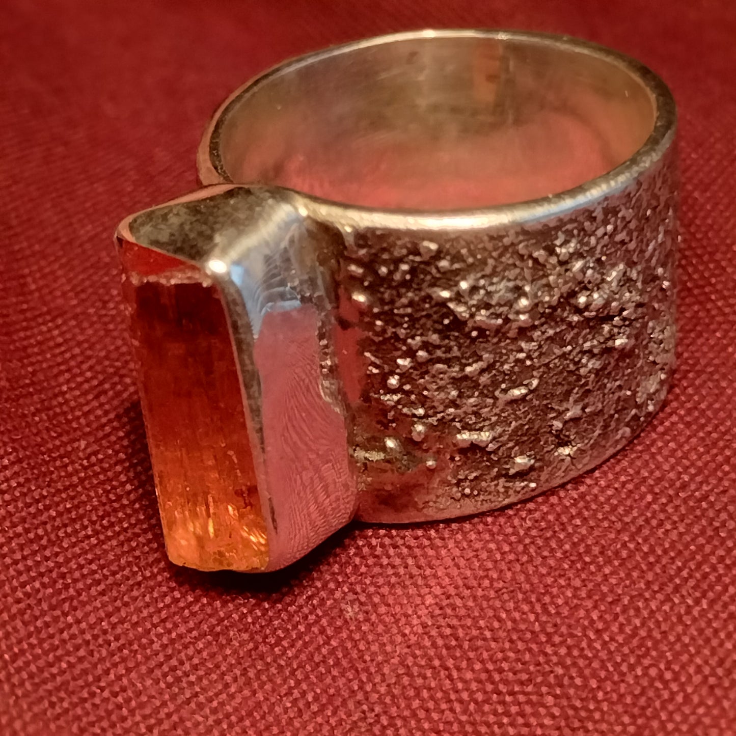Sterling Silver Imperial Topaz ring