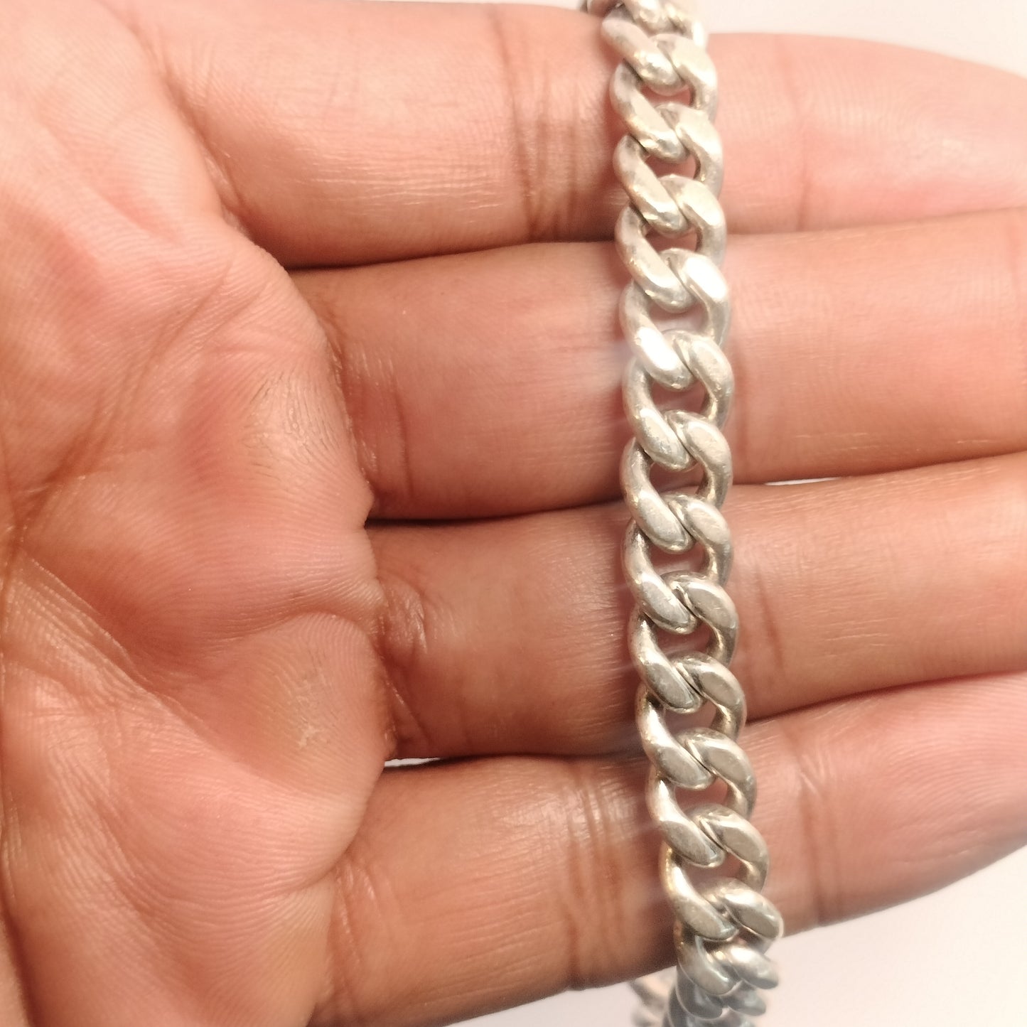 Sterling Silver Cuban Bracelet