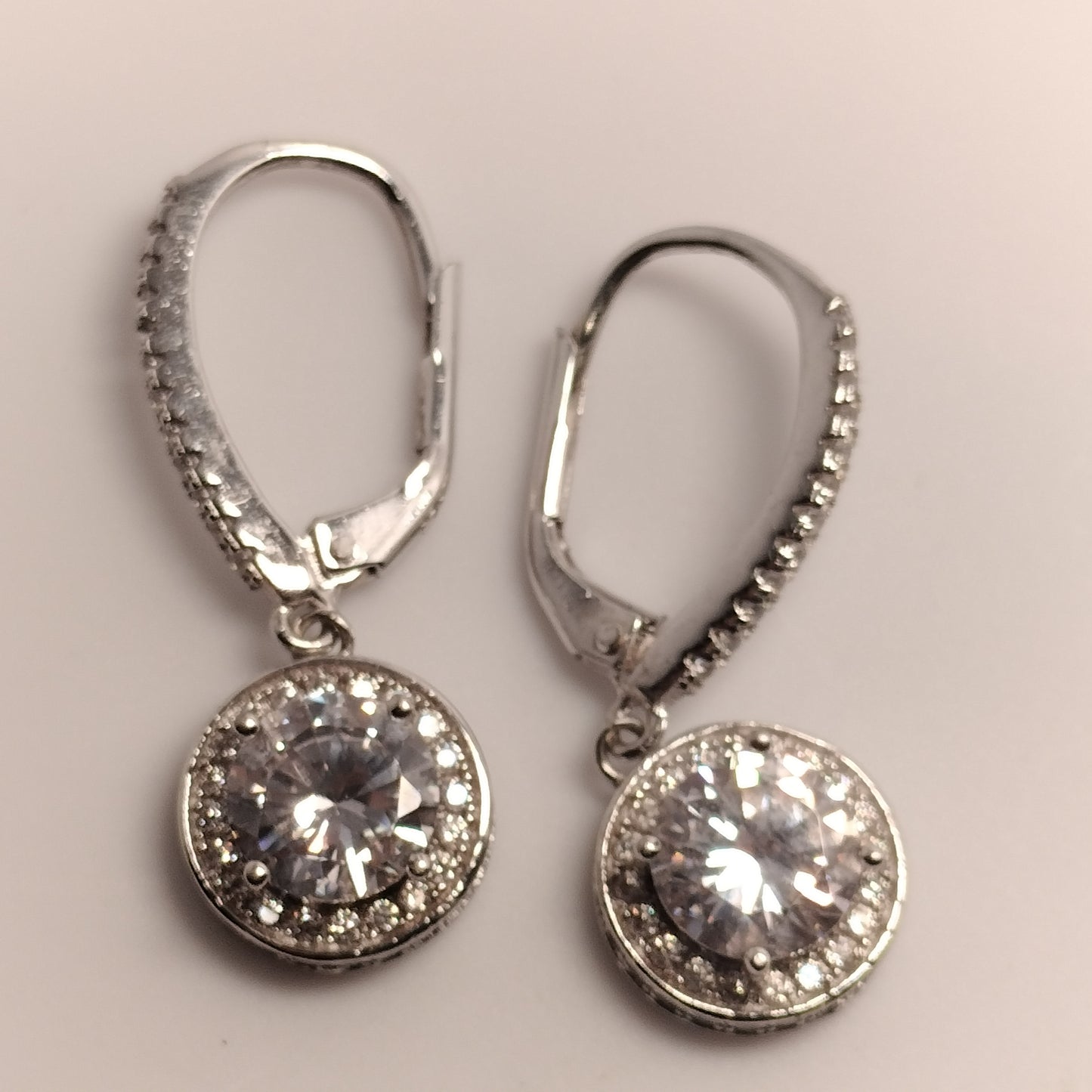 Sterling Silver Cubic Zirconia Earrings