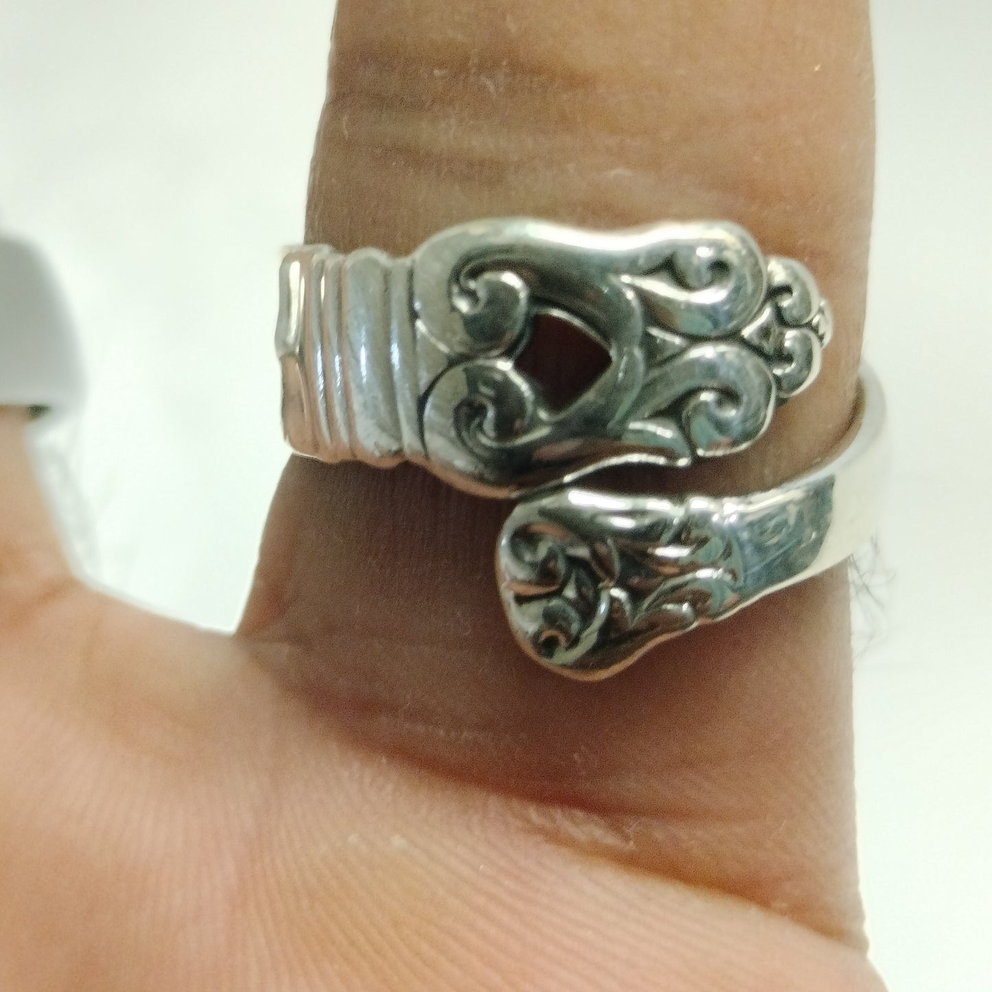 Sterling Silver Spoon Ring